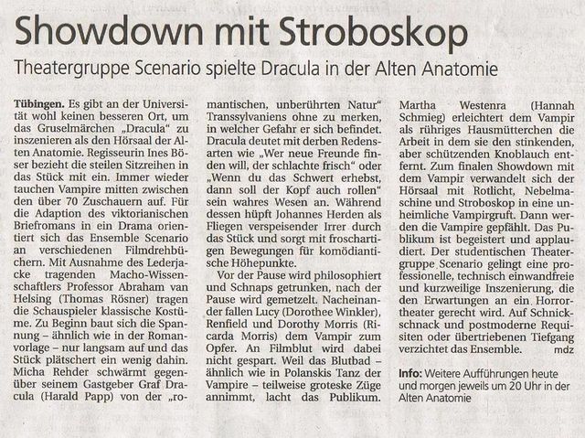 Kritik Tagblatt